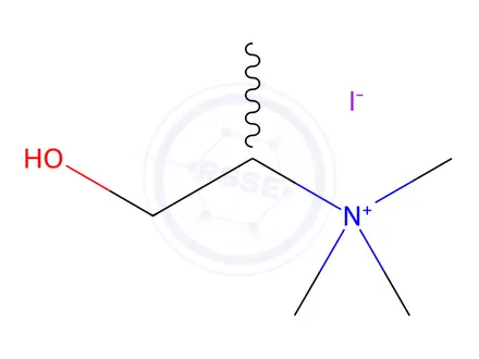 Chemical structure of α-Methylcholine Iodide