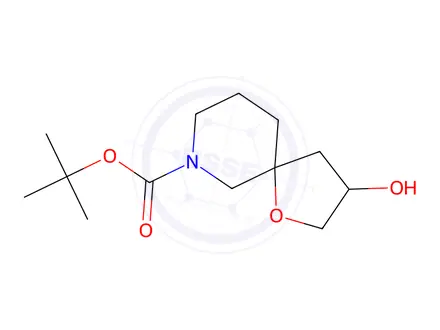 Chemical structure of 7-Boc-1-oxa-7-azaspiro[4.5]decane-3-ol