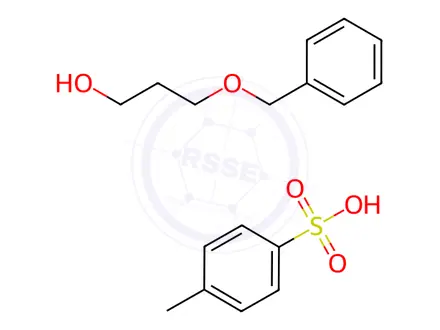 Chemical structure of 3-(Benzyloxy)propyl 4-Toluenesulfonate