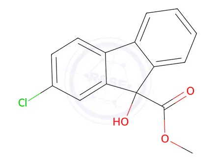 Chemical structure of Chlorflurenol-methyl