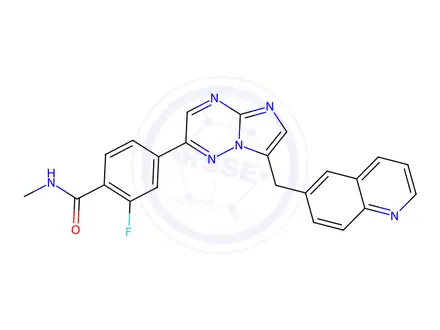 Chemical structure of Capmatinib