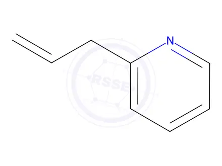 Chemical structure of 2-(2-Propen-1-yl)pyridine