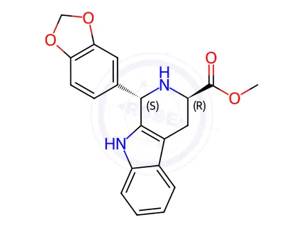 Chemical structure of Tadalafil Impurity 5 Monomer