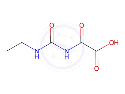 Chemical structure of 2-(3-Ethylureido)-2-oxoacetic acid