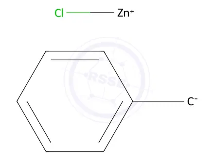 Chemical structure of CHLOROZINC(1+),METHANIDYLBENZENE