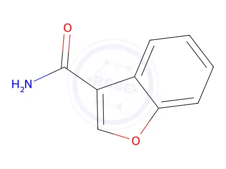 Chemical structure of 1-benzofuran-3-carboxamide