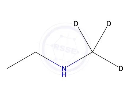 Chemical structure of Ethylmethyl-d3-amine