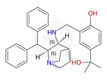 Chemical structure of Ezlopitant Impurity 66
