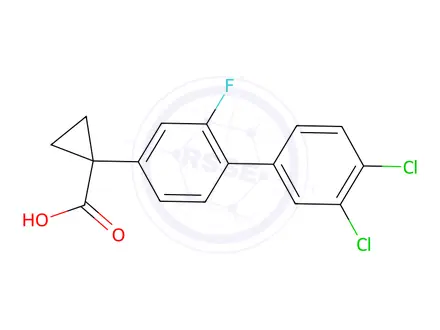 Chemical structure of Itanapraced (CHF 5074)