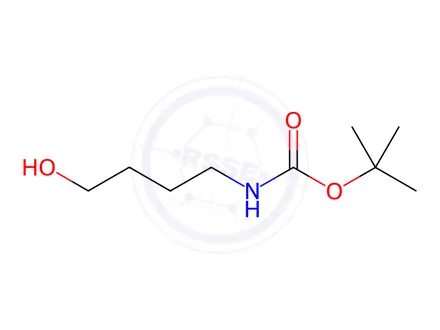 Chemical structure of 4-(t-Boc-amino)-1-butanol