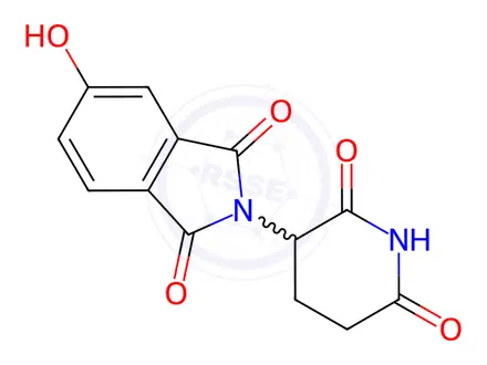 Chemical structure of 5-Hydroxythalidomide
