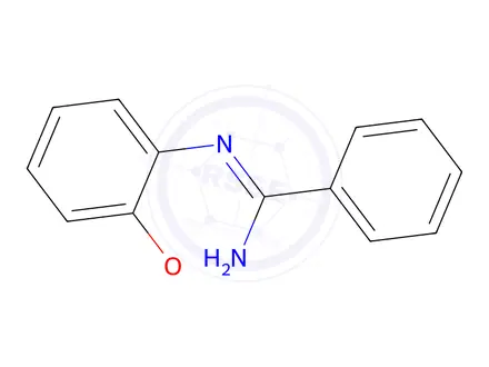 Chemical structure of N-(o-Methoxyphenyl)benzamidine