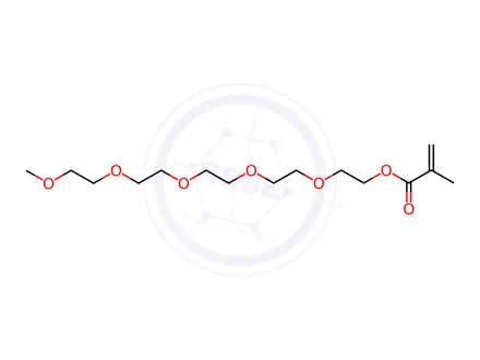 Chemical structure of M-Peg5-2-methylacrylate