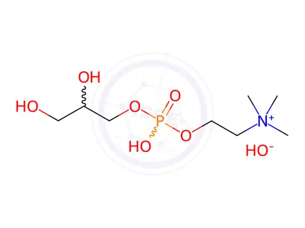 Chemical structure of Cholineglycerophosphate