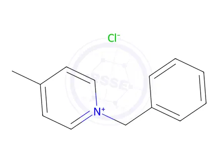 Chemical structure of 1-Benzyl-4-methylpyridinium chloride