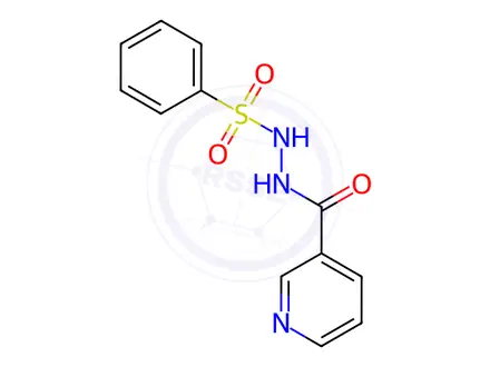 Chemical structure of N'-Nicotinoylbenzenesulfonohydrazide