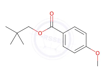 Chemical structure of p-Anisic acid neopentyl ester