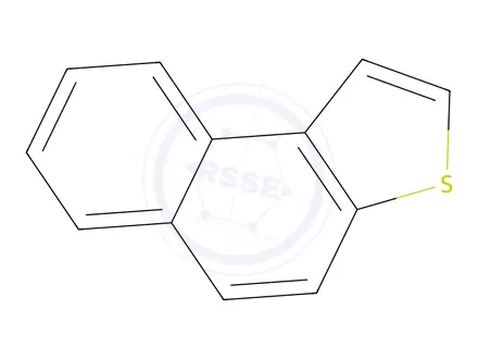 Chemical structure of naphtho[2,1-b]thiophene
