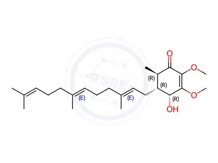 Chemical structure of Antroquinonol