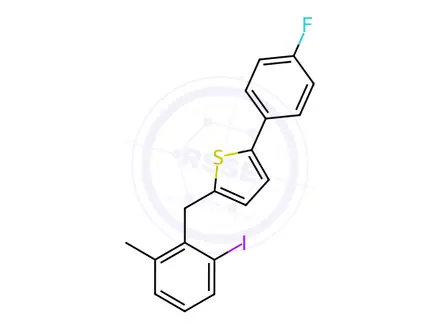 Chemical structure of Canagliflozin Impurity 175