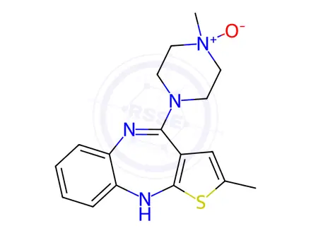 Chemical structure of Olanzapine Impurity D