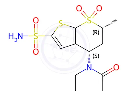 Chemical structure of Dorzolamide Impurity 40