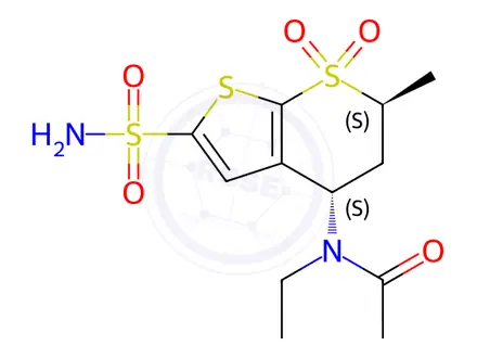 Chemical structure of Dorzolamide Hydrochloride Impurity 7