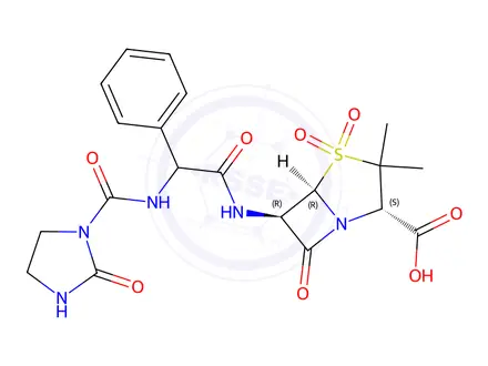 Chemical structure of Azlocillin Impurity 2