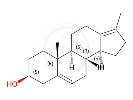 Chemical structure of 17-Methyl-18-norandrosta-5,13(17)-dien-3b-ol