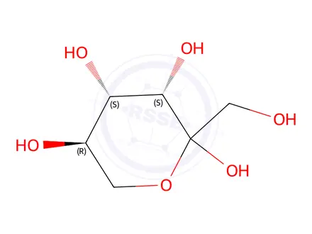 Chemical structure of D-Tagatose
