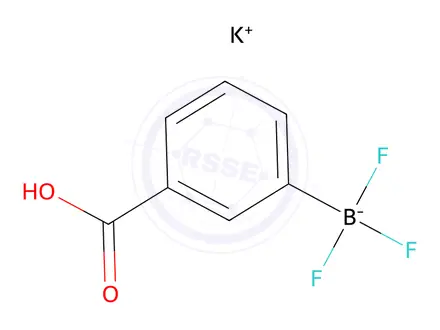 Chemical structure of Potassium (3-carboxyphenyl)trifluoroborate