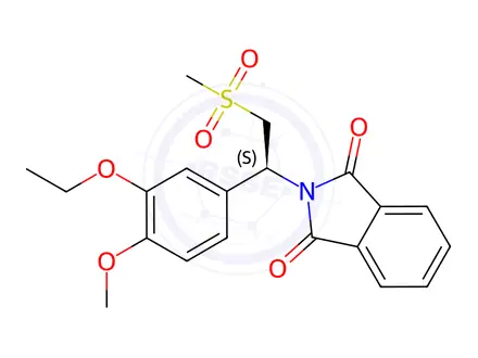 Chemical structure of Apremilast Impurity 198
