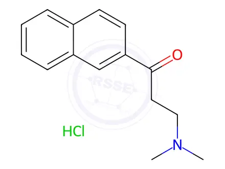 Chemical structure of Bedaquiline Impurity 100