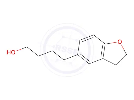 Chemical structure of 4-(2,3-Dihydrobenzofuran-5-yl)butan-1-ol