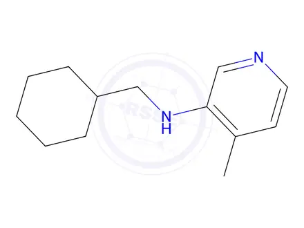 Chemical structure of n-(Cyclohexylmethyl)-4-methylpyridin-3-amine