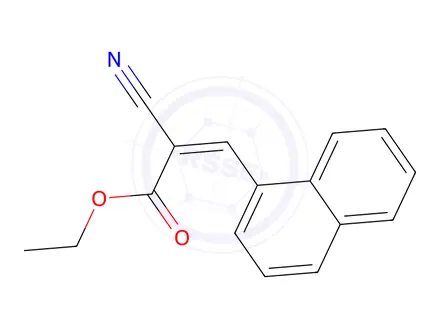 Chemical structure of Ethyl 2-Cyano-3-(1-naphthalenyl)acrylate