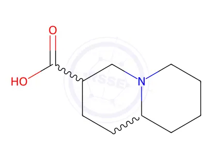 Chemical structure of Octahydro-2H-quinolizine-3-carboxylic acid