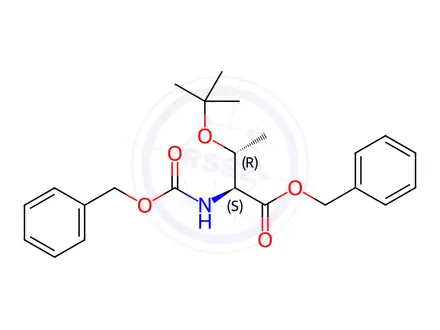 Chemical structure of Z-O-tert-Butyl-L-threonine Benzyl Ester