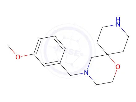 Chemical structure of 4-(3-Methoxybenzyl)-1-oxa-4,9-diazaspiro[5.5]Undecane