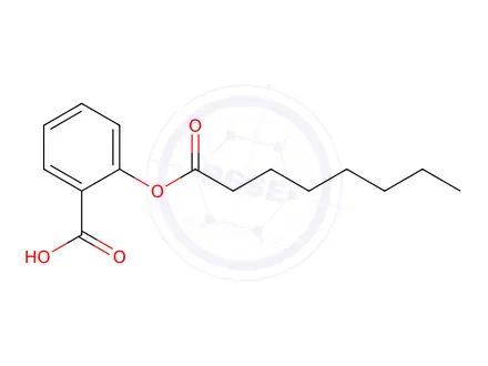 Chemical structure of Capryloyl Salicylic Acid