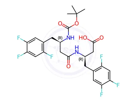 Chemical structure of Sitagliptin Impurity 276