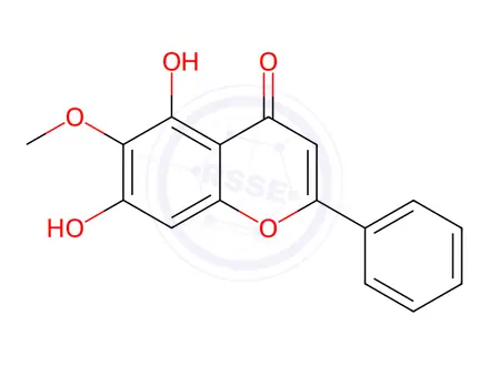 Chemical structure of Oroxylin A
