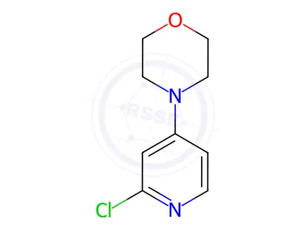 Chemical structure of 2-Chloro-4-morpholinopyridine
