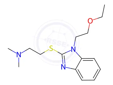 Chemical structure of Fabomotizole Impurity 16