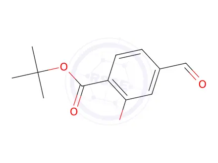 Chemical structure of tert-Butyl 4-formyl-2-hydroxybenzoate