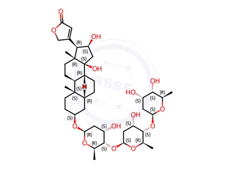 Chemical structure of Digoxin EP Impurity B