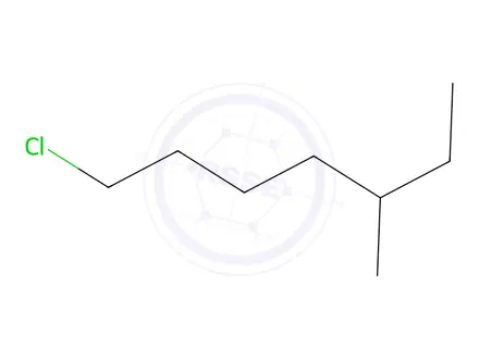 Chemical structure of 1-chloro-5-methyl-heptane
