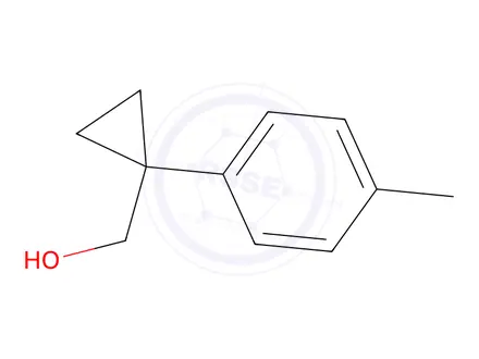 Chemical structure of (1-(P-tolyl)cyclopropyl)methanol