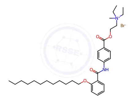 Chemical structure of Otilonium Bromide Impurity 12