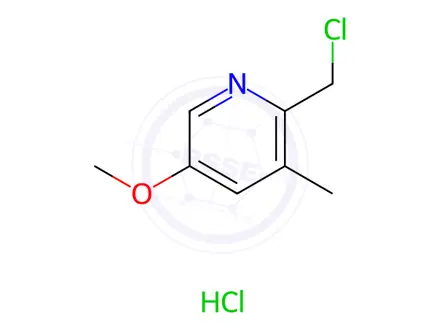 Chemical structure of Ilaprazole Impurity 71(Hydrochloride)